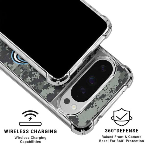 NHL Utah Mammoth DigiCamo Google Pixel 10 Pro XL Clear Case